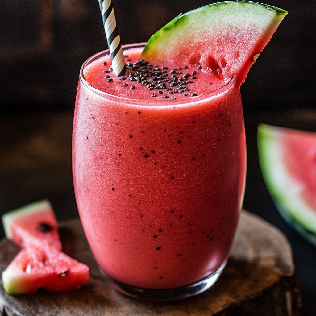 Refresh with the Ultimate Watermelon Smoothie for Summer Bliss