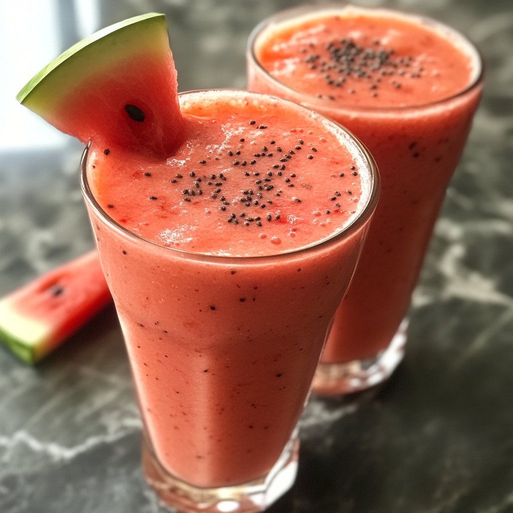 Refreshing Watermelon Smoothie Recipe for a Cool Summer Treat