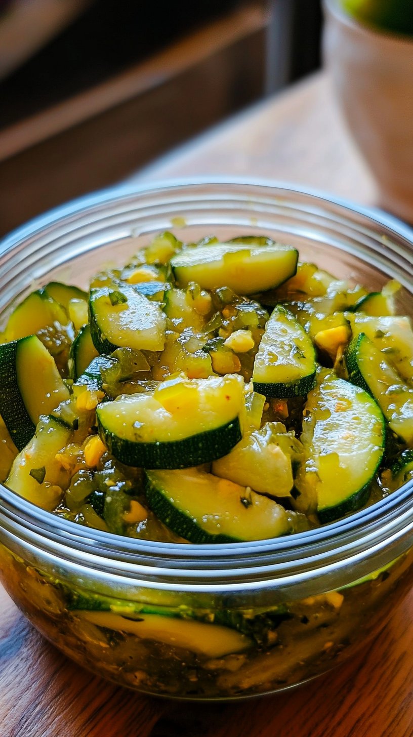 Sweet Zucchini Relish Canning Must-Try Recipe