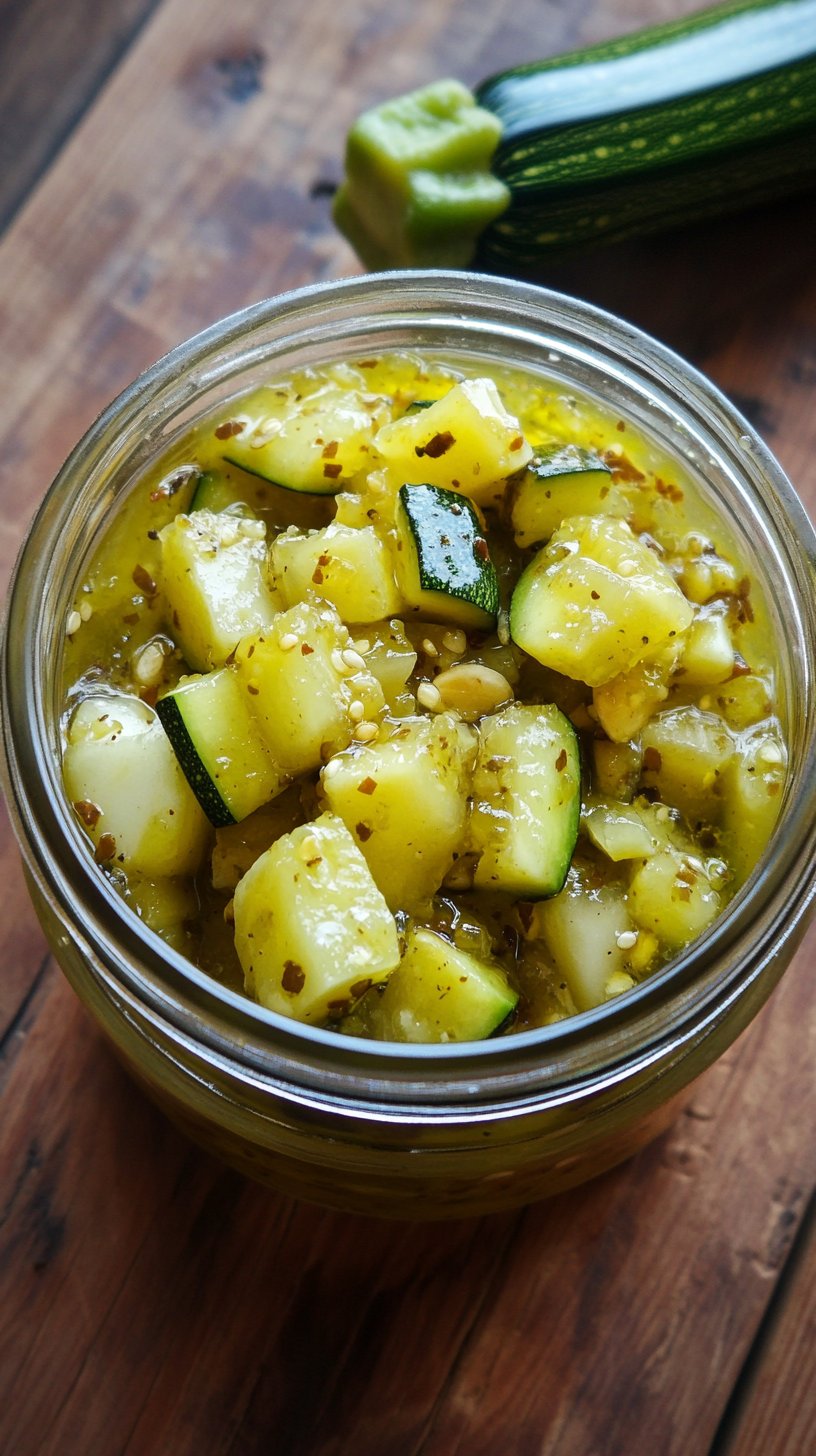 Sweet Zucchini Relish Recipe: Perfect for Canning!