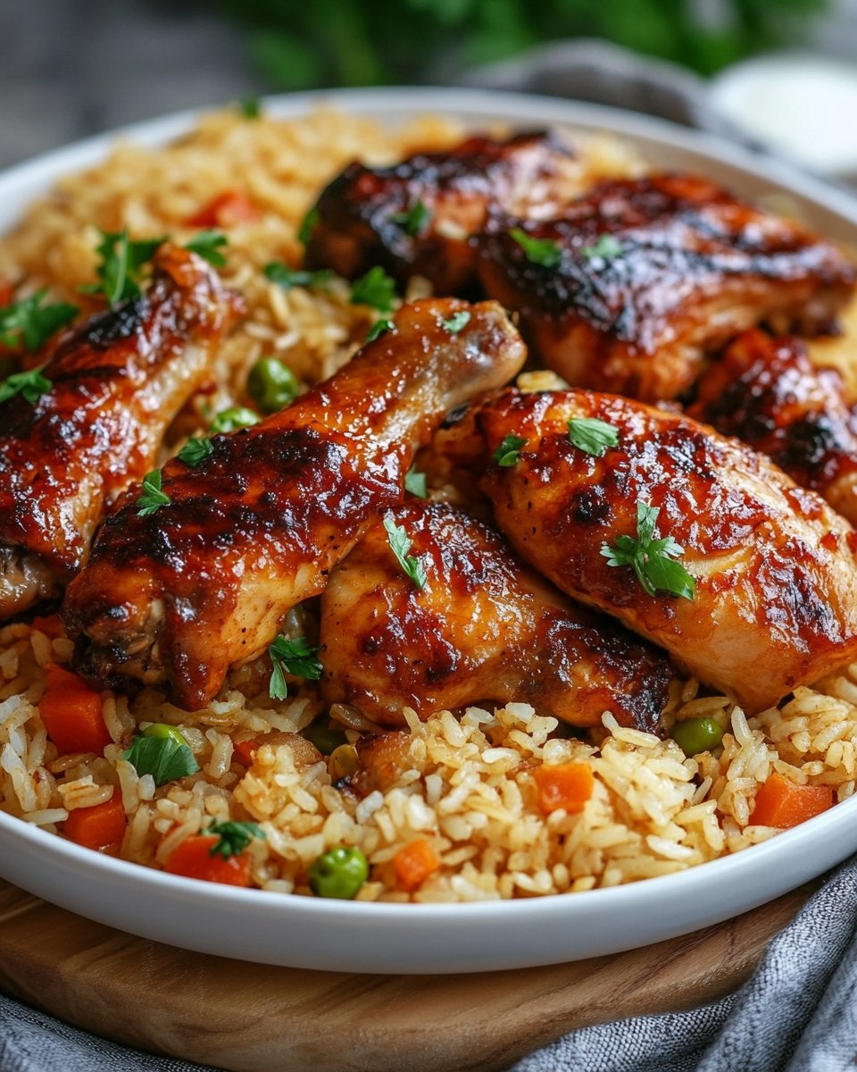 BBQ Chicken and Rice: Easy Cooking Recipe