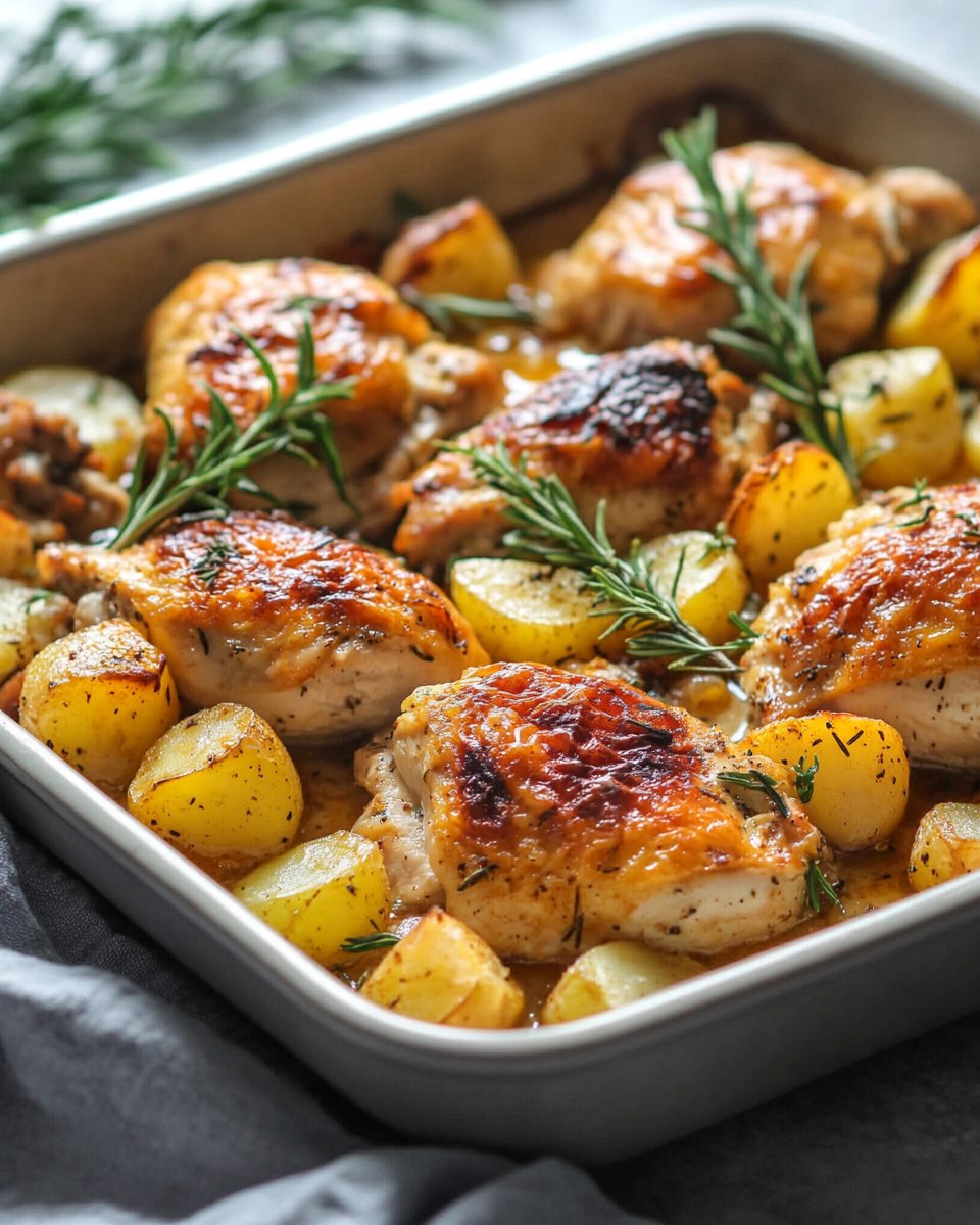 Easy Baked Chicken Dinner Recipe Delight