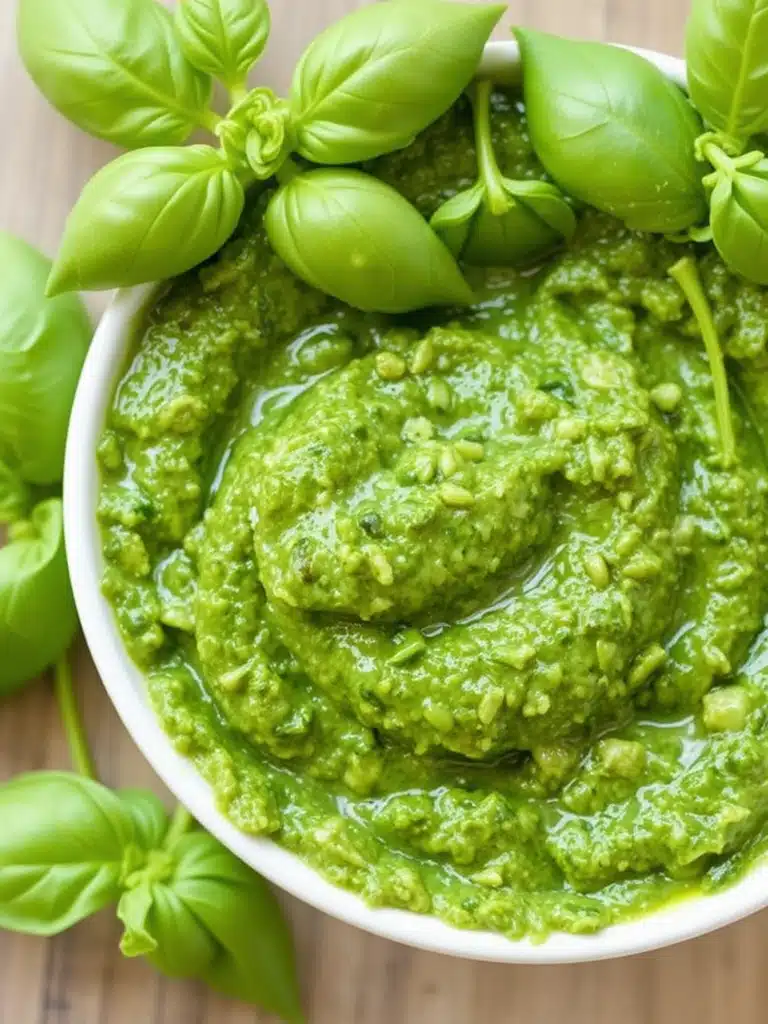 Fresh Basil Pesto Recipe: Easy & Delicious!