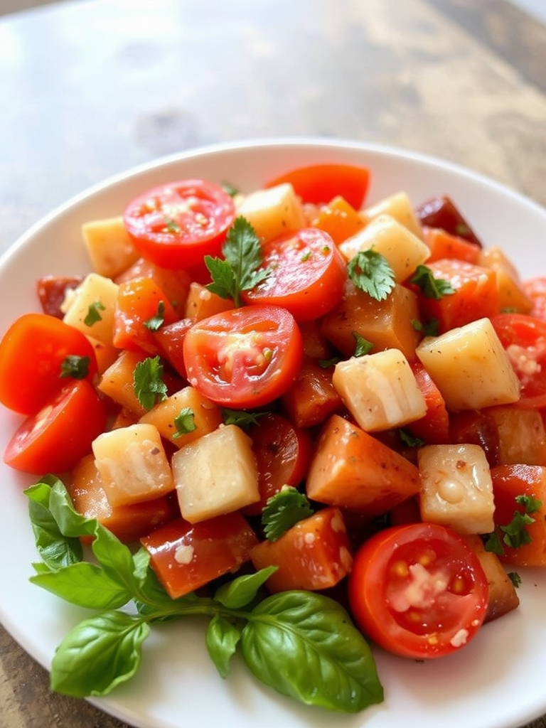 Fresh Tomato Salad Delight Recipes