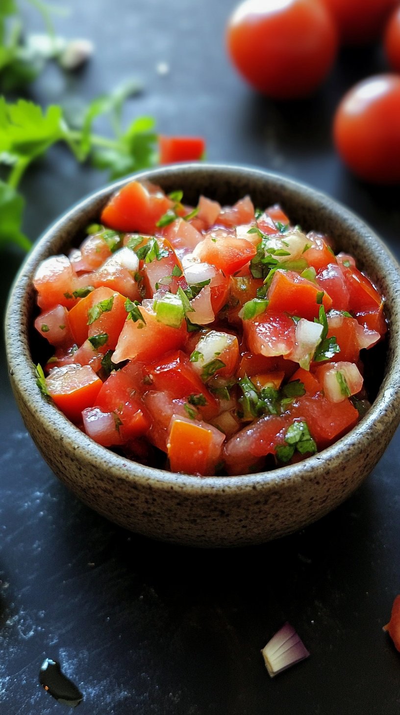 Fresh Tomato Salsa Delight: Easy Recipe to Savor