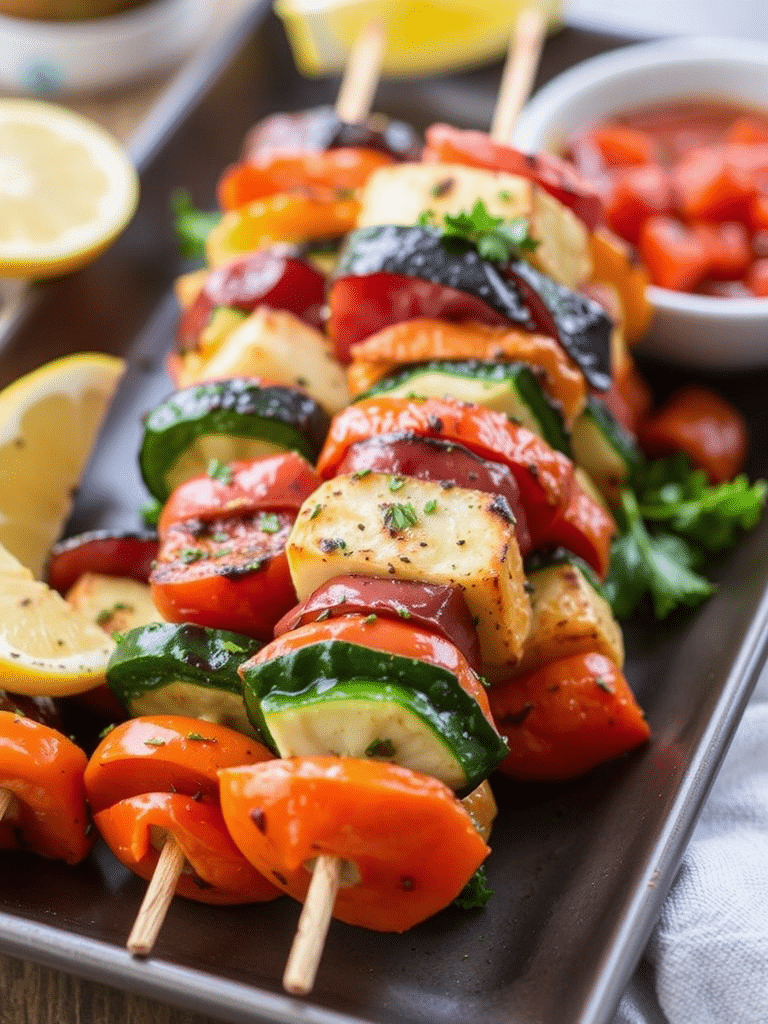 Grilled Veggie Skewers Recipe Magic