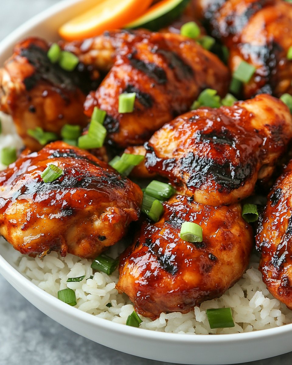 Honey BBQ Chicken and Rice Delight
