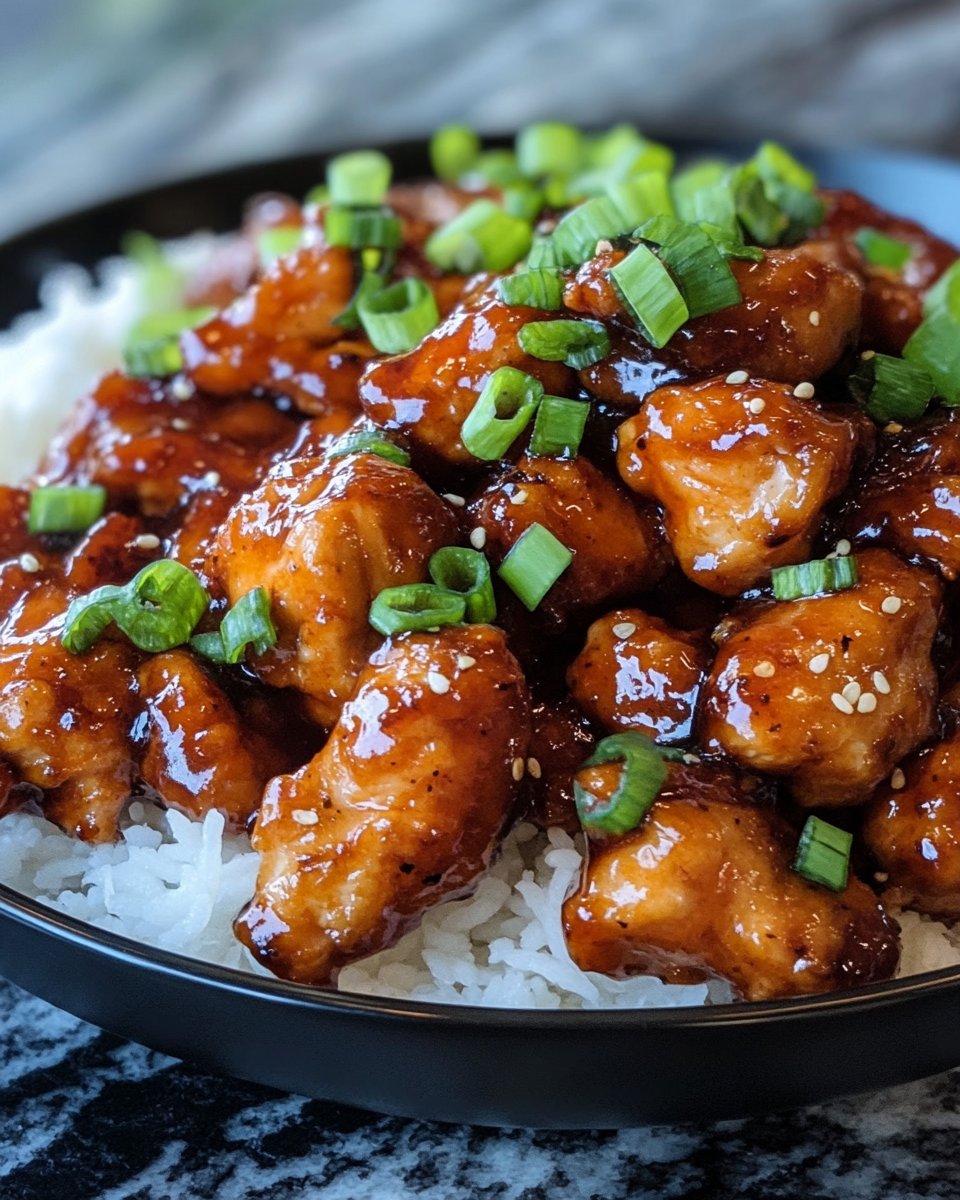 Irresistible Bourbon Chicken Recipe Delight