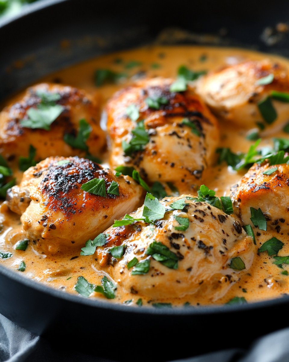 Irresistible Chicken in Creamy Sauce Recipe