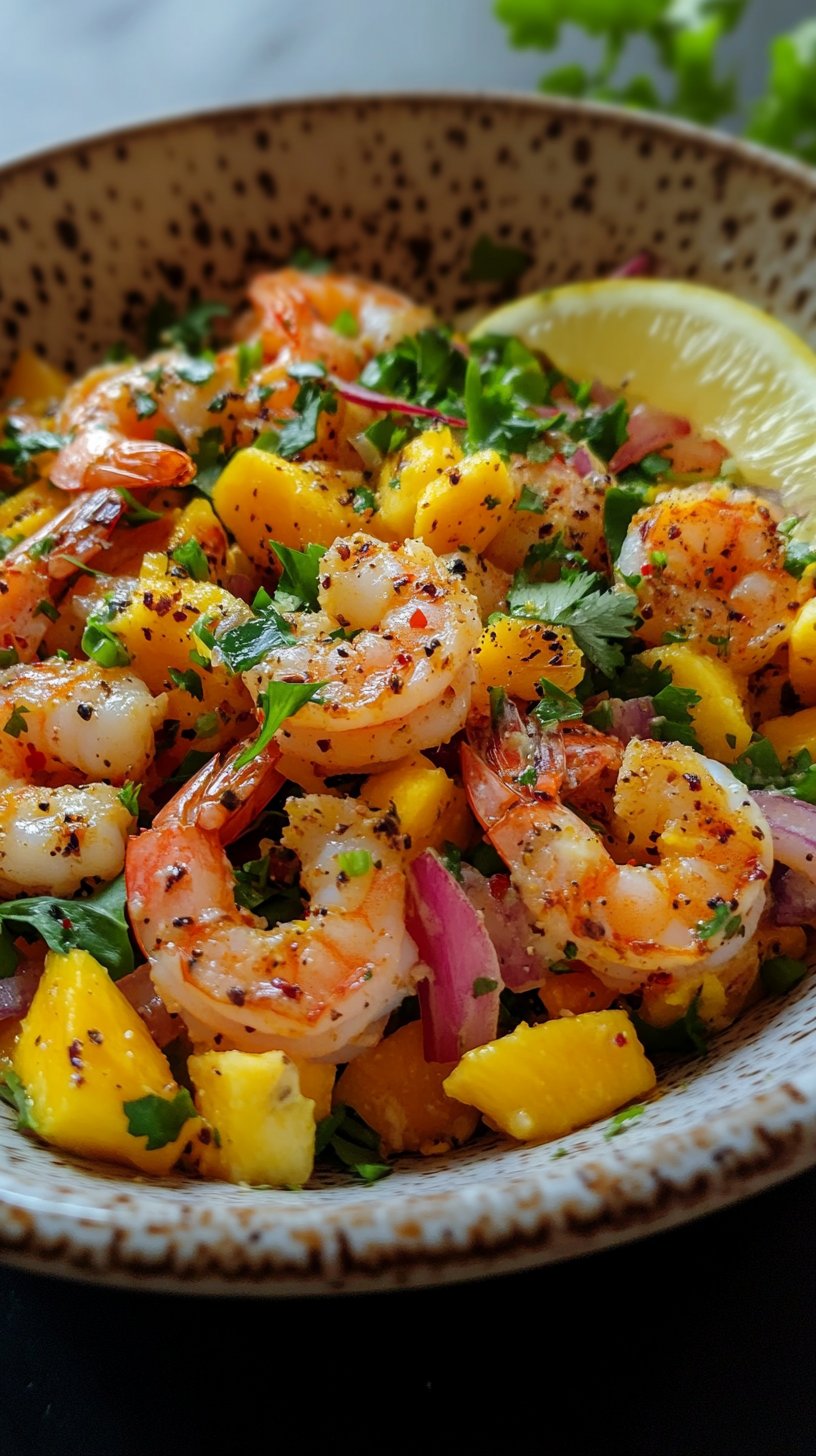 Irresistible Prawn Mango Salad: Fresh & Flavorful Recipe