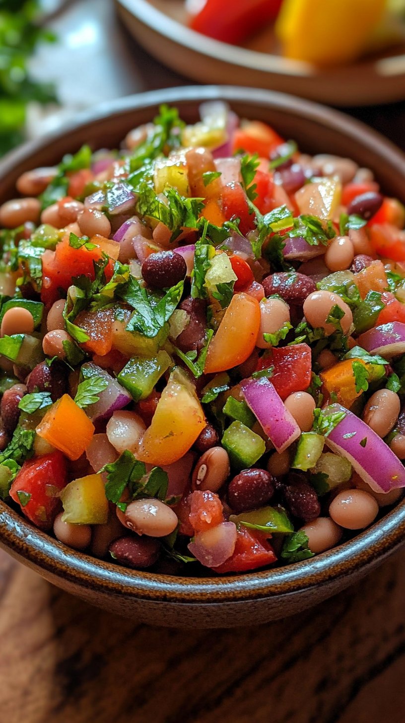 Vibrant Mexican Bean Salad Recipe You’ll Love!