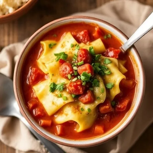 Cozy Lasagna Soup Recipe for Family Dinners