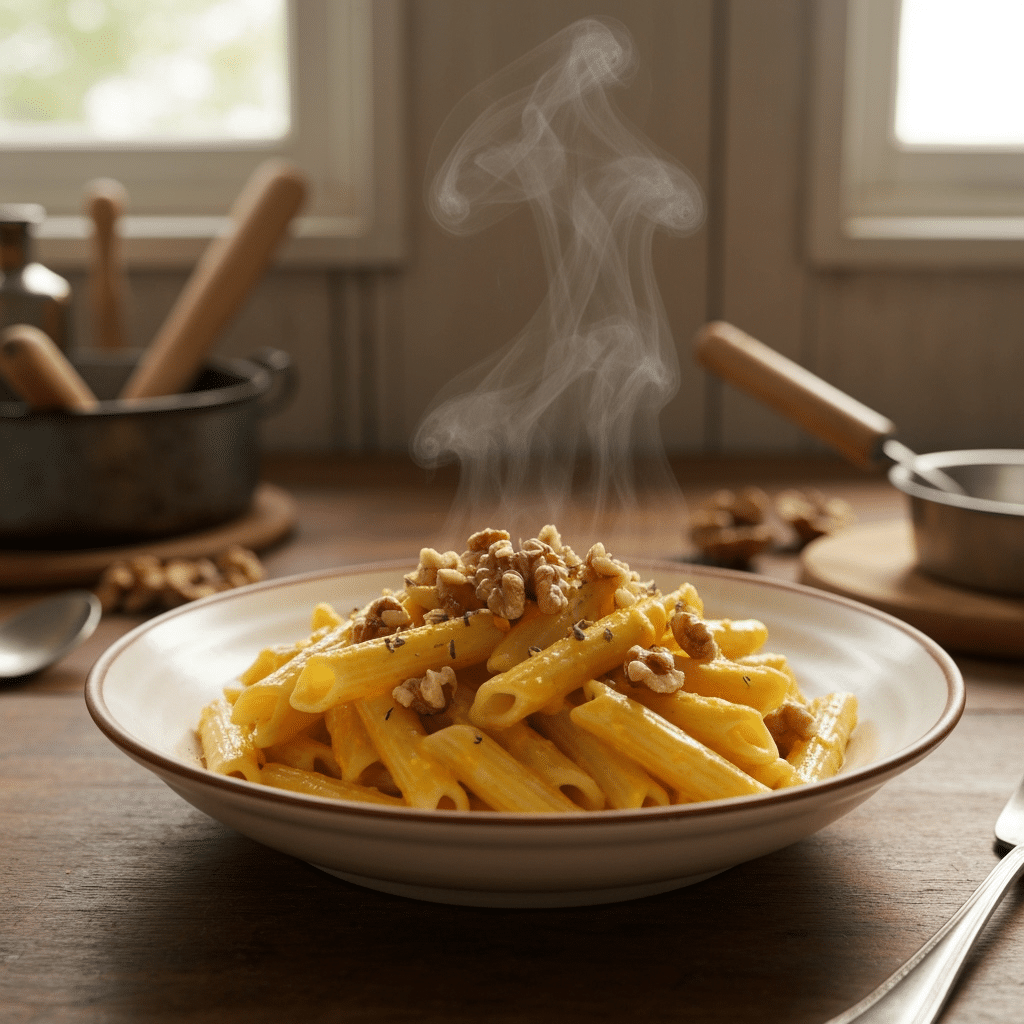 Creamy Pumpkin Pasta Delight Recipe