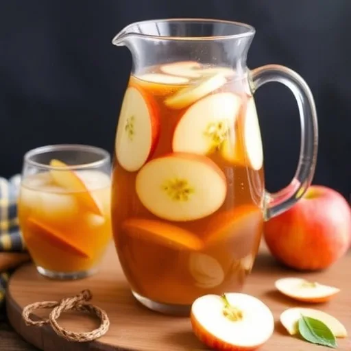 Crisp Apple Cider Sangria Perfect for Fall