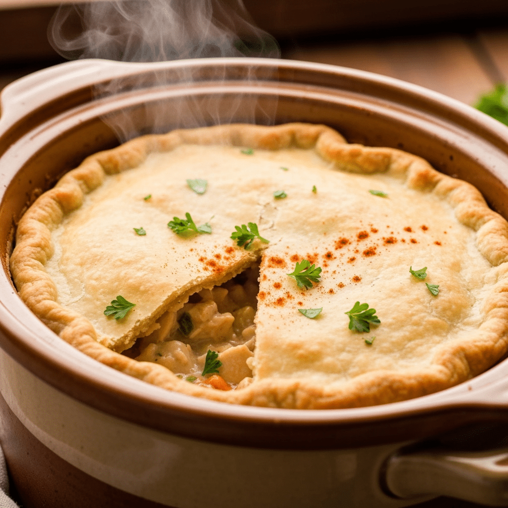 Easy Chicken Pot Pie Crock Pot Recipe