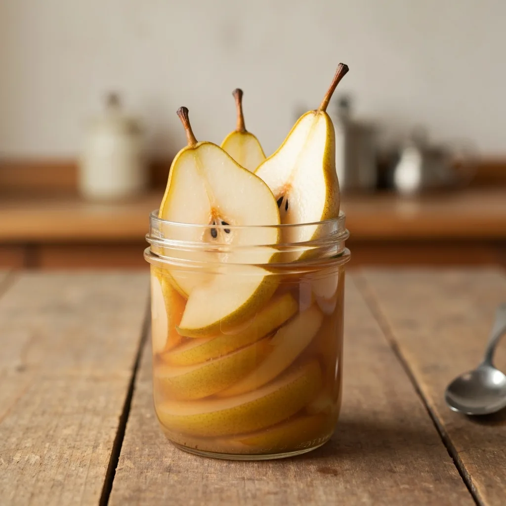 Easy Homemade Pear Preserves Recipe Freash Jam Idea No Pectin