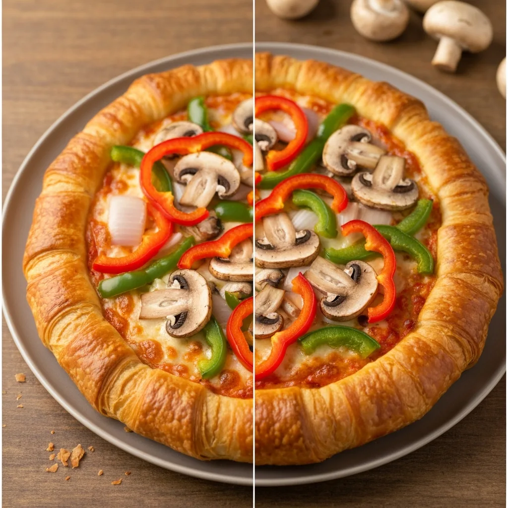 Flaky Croissant Pizza Crust Recipe Easy and Delicious New Pizza Idea