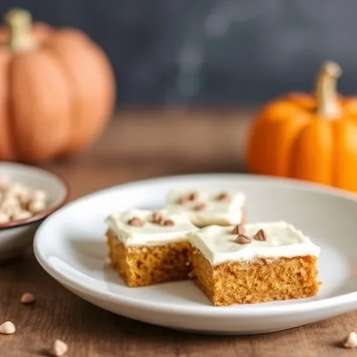 Gluten-Free Pumpkin Bars with Cream Cheese Frosting