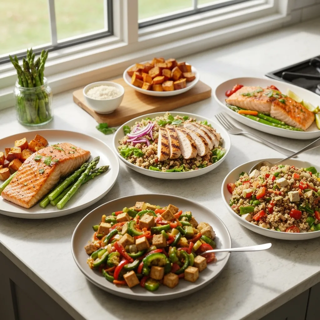 Healthy Clean Eating Dinner Ideas: Delicious &amp; Easy