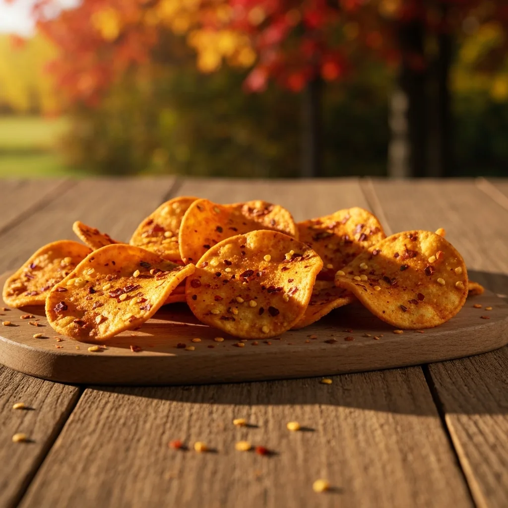 Irresistible Spicy Fall Snack Chips Recipe