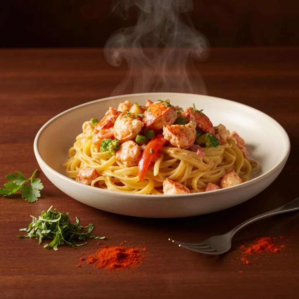 Lobster Roll Pasta Recipe Creamy and Irresistible Seafood Twist