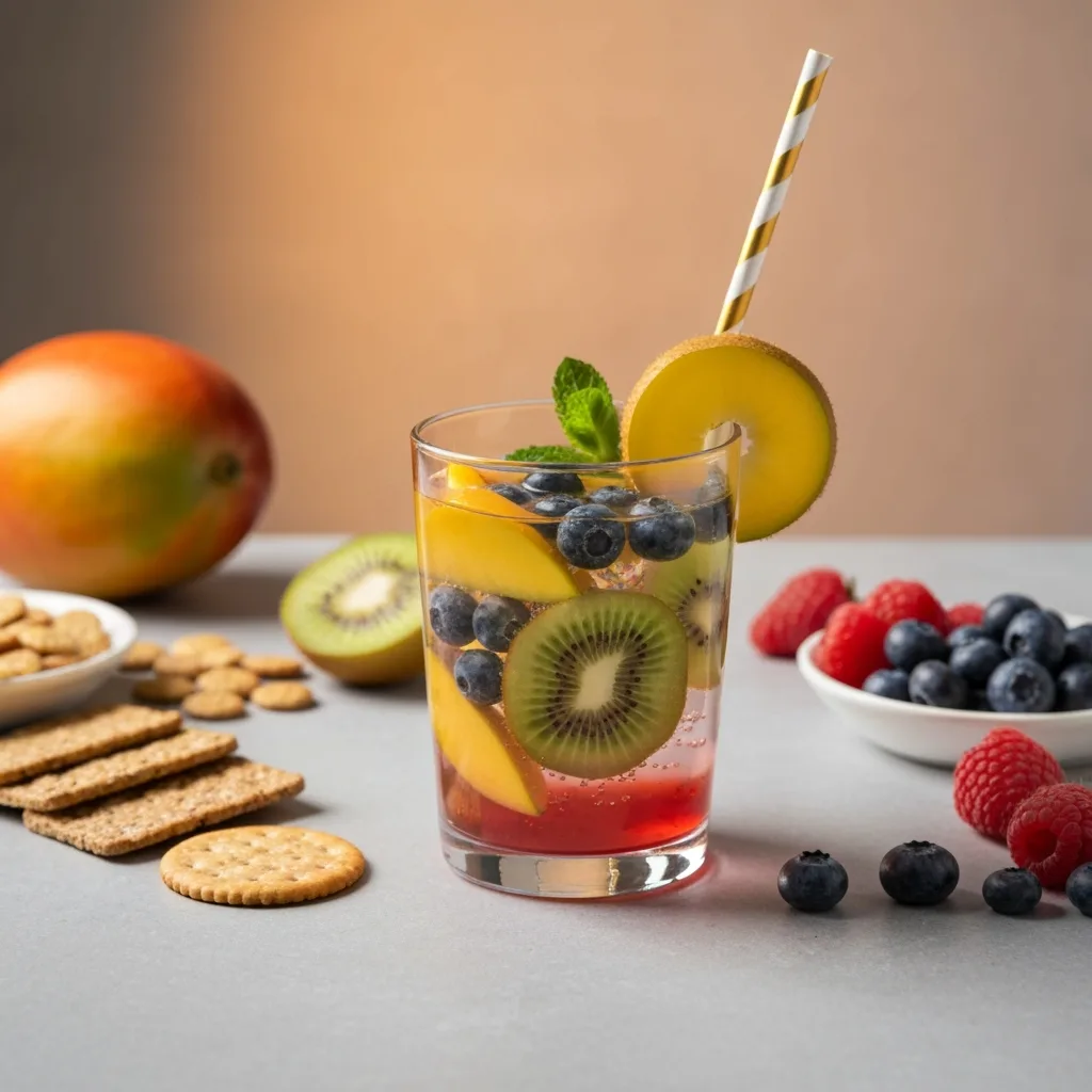 Refreshing Spa Water Fruit Soda Recipe