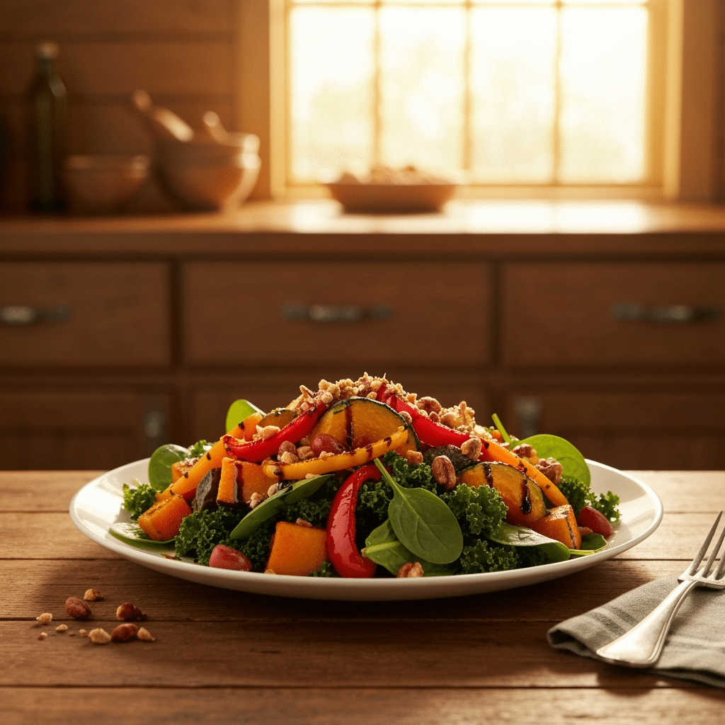 Savory Fall Harvest Salad Recipe