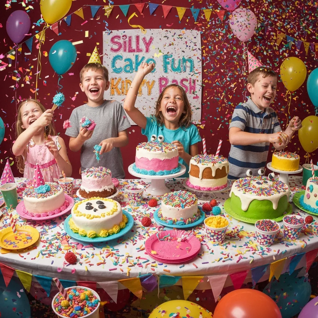 Silly Cake Fun for the Ultimate Kids Party Bash