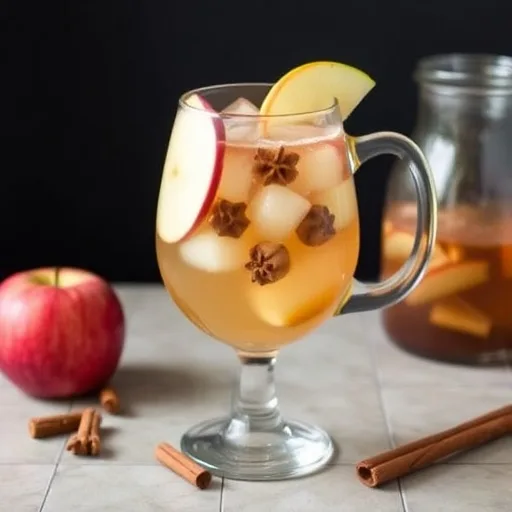 Spiced Apple Cider Sangria: Perfect Autumn Sip