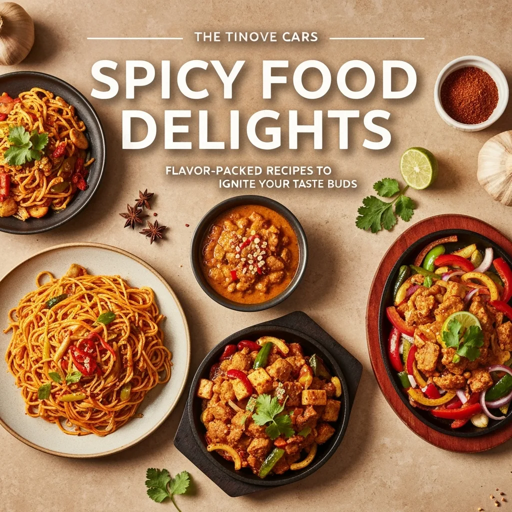 Spicy Food Delights: Flavor-Packed Recipes to Ignite Your Taste Buds