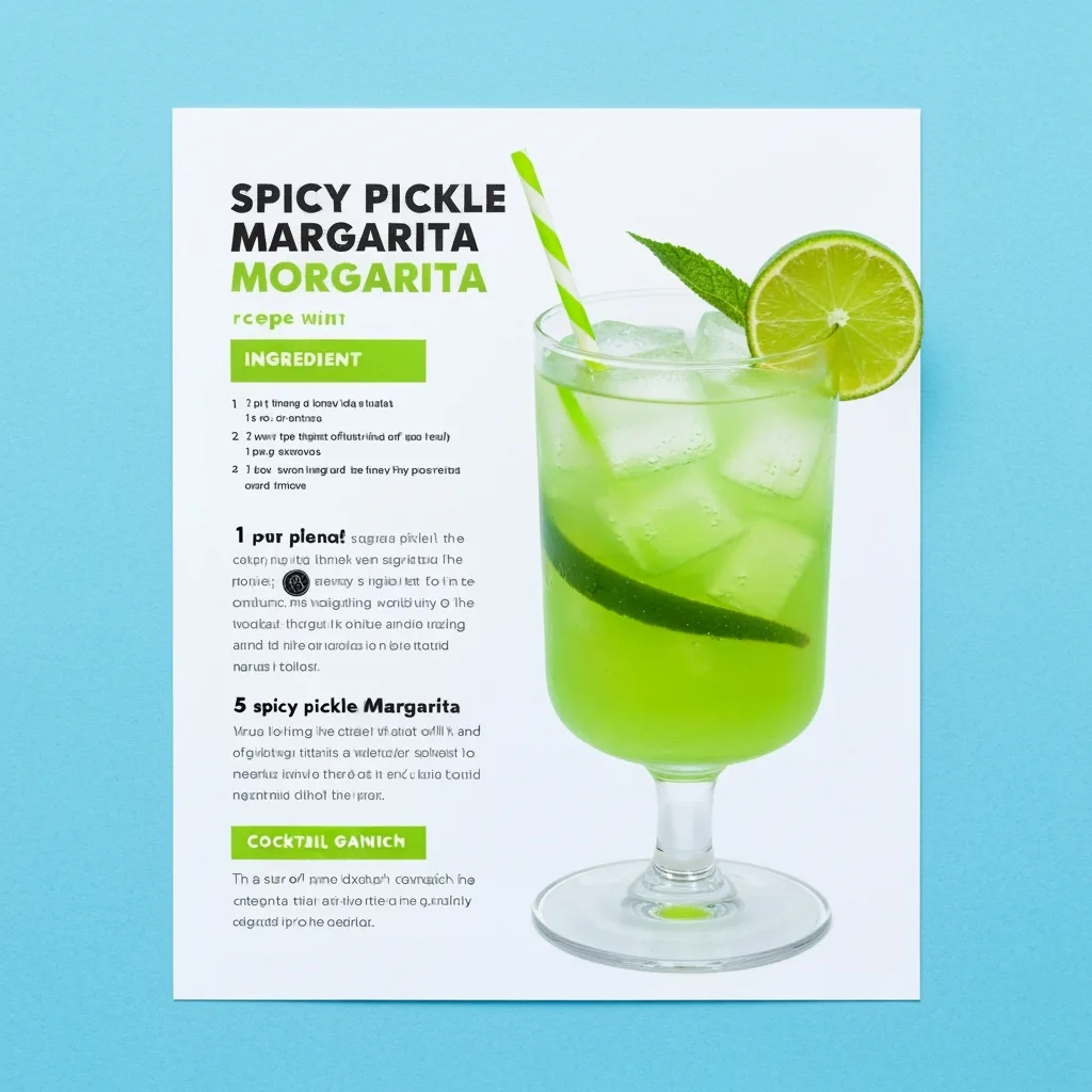 Spicy Pickle Margarita Recipe to Ignite Your Tastebuds