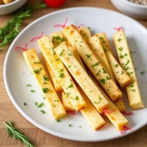 Baked String Cheese Sticks with Herbs