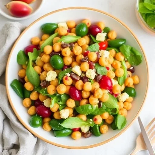 Best Roasted Chickpea Salad for Fall Lunches