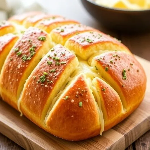Cheesy String Cheese Pull-Apart Bread