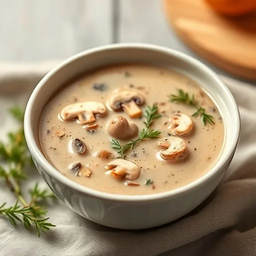 Creamy Mushroom Soup – Cozy Winter Comfort