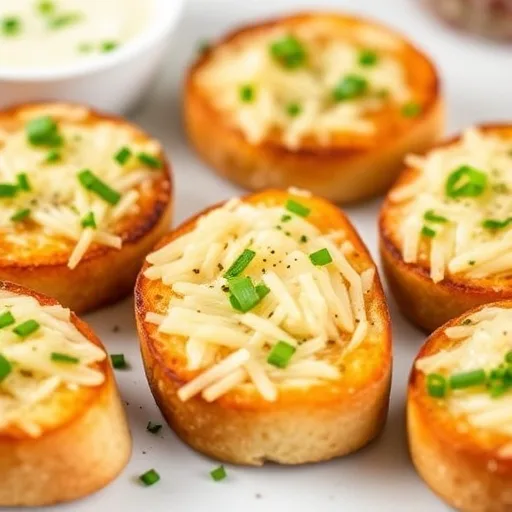 Garlic Parmesan Toast Bites