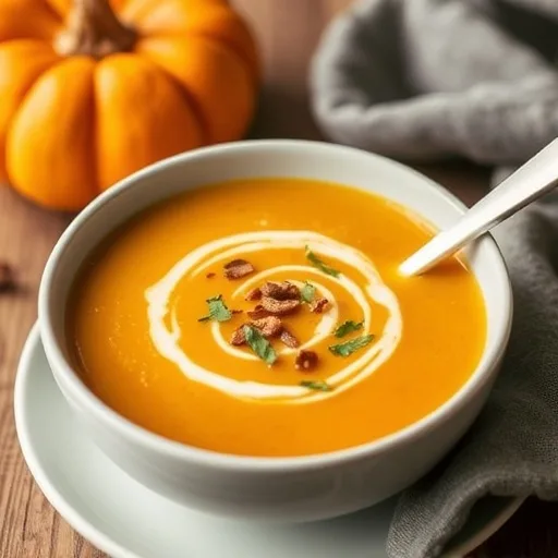 Hearty Low Calorie Pumpkin Soup