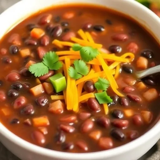 How to Make Spicy Black Bean Soup at Home