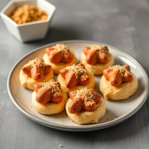 Mini Lamb Puff Pastries