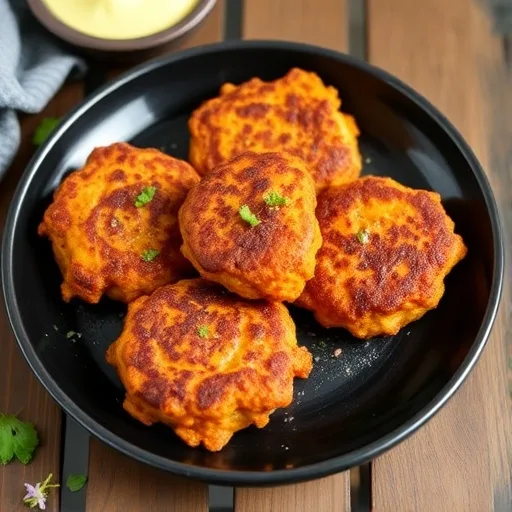 Spiced Sweet Potato Fritters