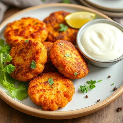 Spicy Chickpea Fritters