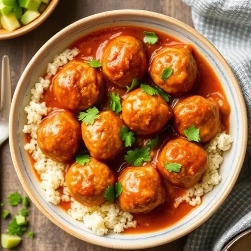 Sweet Chili Turkey Meatballs
