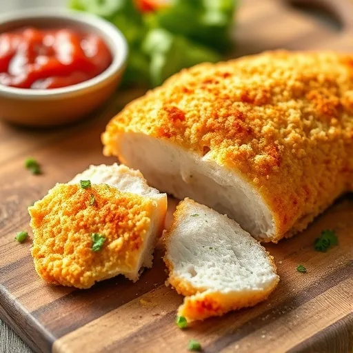 Crispy Air Fryer Parmesan Crusted Chicken: Easy, Healthy &amp; Delicious Dinner!