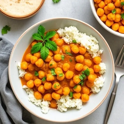 Delicious Chickpea Curry Recipe Easy Vegan Dinner Idea Quick and Healthy