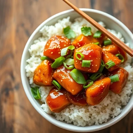 Delicious Sticky Honey Garlic Chicken Rice Bowls: Quick &amp; Easy Weeknight Dinner