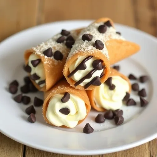 Easy Italian Cannoli Dessert Recipe