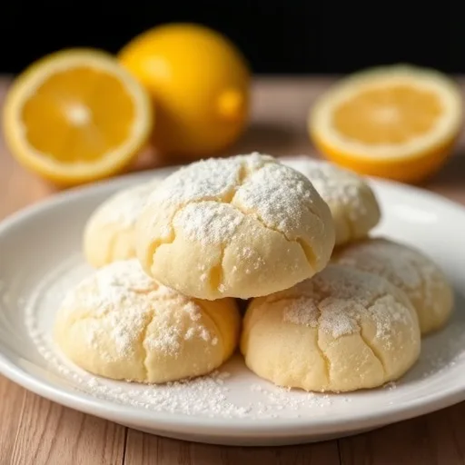 Meyer Lemon Meltaway Cookies Recipe