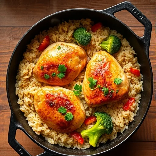 One Pan Chicken and Rice Bake: Easy, Flavorful Weeknight Dinner Recipe