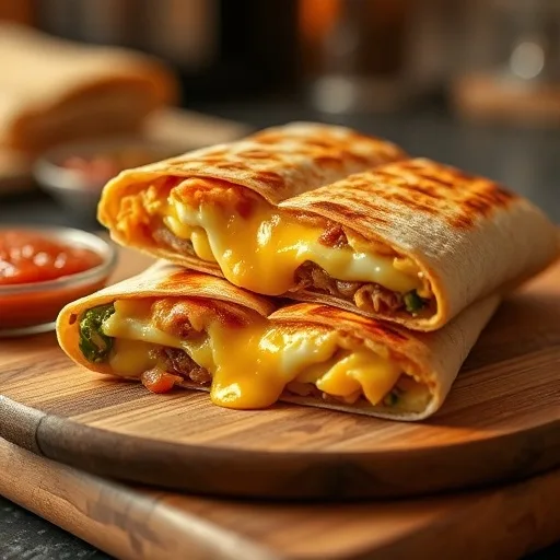 Easy Grilled Cheese Burrito Copycat: Taco Bell Remake