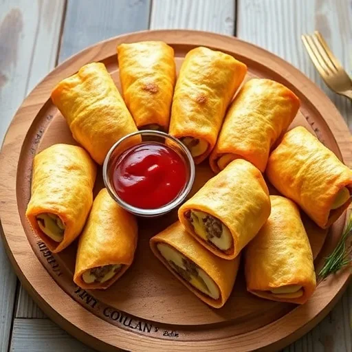 Easy Sausage Egg &amp; Cheese Roll-Ups: Breakfast Bliss